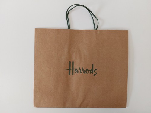 Harrods gift presentation - presentation, bag