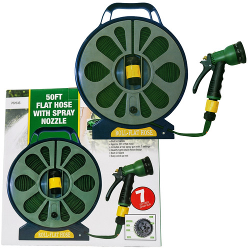 Marksman 15m flat - hose, reel