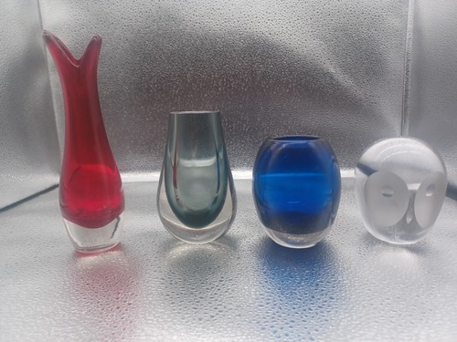 Whitefriars glass vases and - 3,