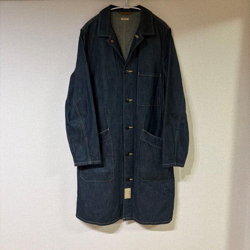 Kapital denim coat indigo - kapital,