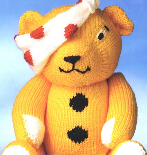 Pudsey bear laminated - bear,