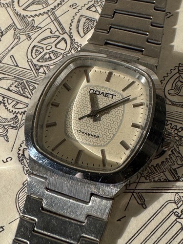 Poljot soviet watch jewels - soviet,