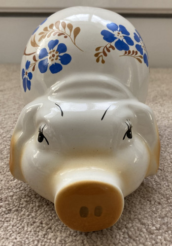 Vintage snuffling pig - snuffling,