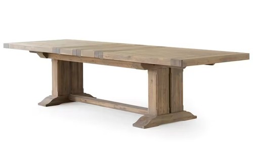 Monastery oak dining table - dining,