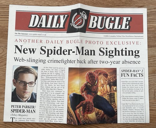 Spider man 2004 promotional - spider-man, 2