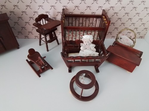 Dollshouse nursery furniture - dollshouse,