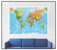 World map atlas detailed - world,
