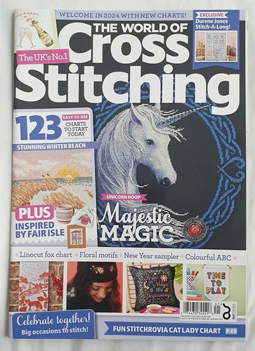 The world cross stitching - cross,