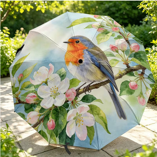 Women folding umbrella - women’s,