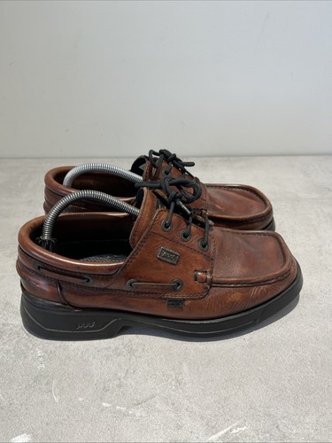 Pod brown tan leather shoe - brown,