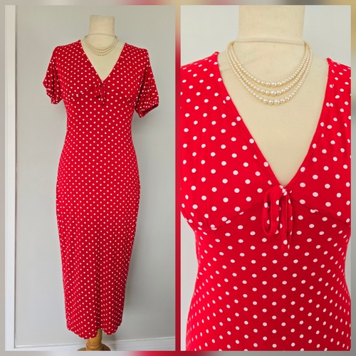 Vintage 1940s style red
