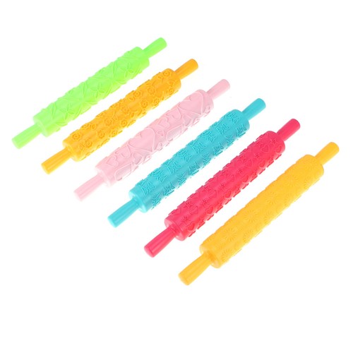 Pcs textured rolling pin - 6,