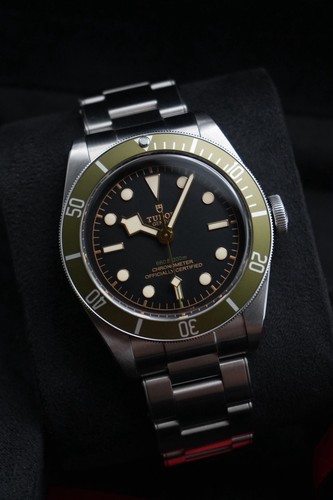 Tudor black bay 41mm harrods - tudor, 'harrods
