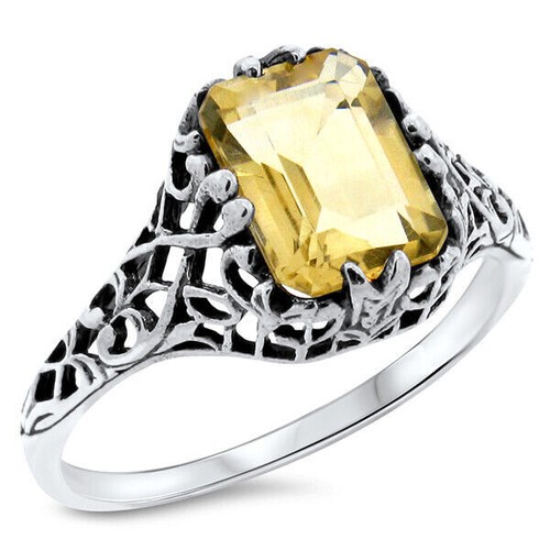 Genuine citrine 925 sterling - genuine,