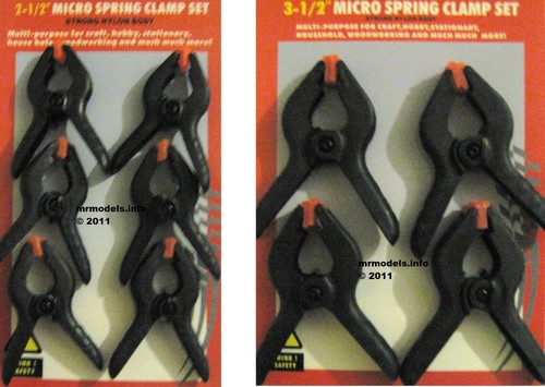 Micro spring clamps - -, new