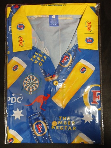 Fosters pdc darts shirt size - pdc,