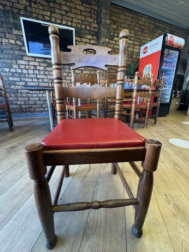 Padded wooden dining side - padded,