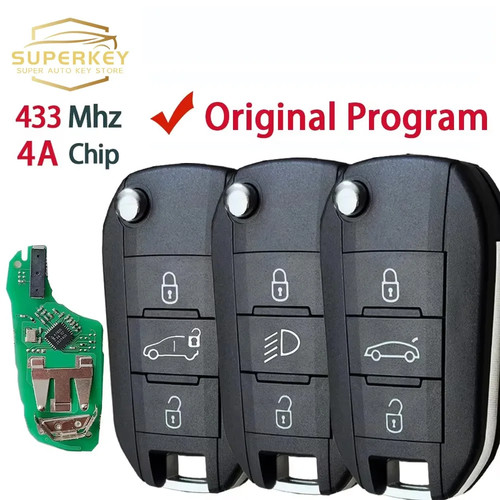 Flip folding remote key - folding, fob