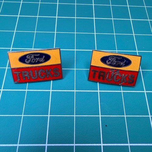 Vintage ford trucks - vintage, lapel