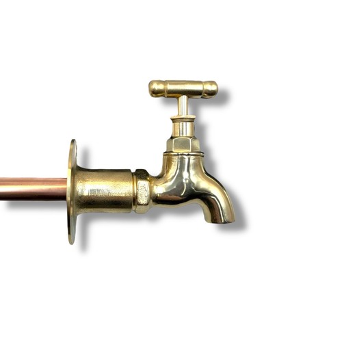 Vintage style brass cloakroom - vintage,