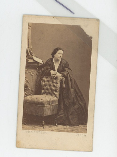 Vintage cdv giulia grisi - vintage,