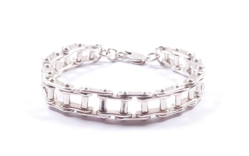 Bike chain bracelet 925 - bike,