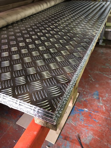 Aluminium tread plate - tread,