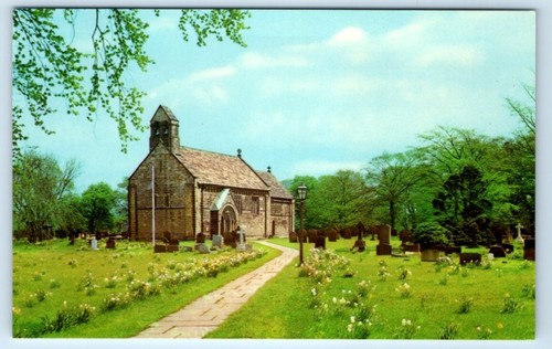 Adel church leeds postcard - adel, uk