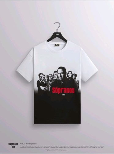 New kith sopranos ombre poster - sopranos,