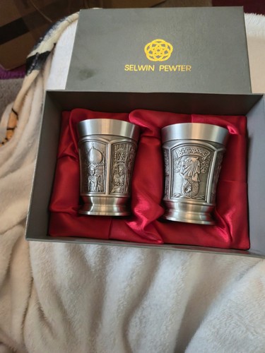Selwin pewter goblets tin - selwin,