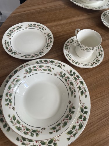 Retro christmas dishes - christmas,