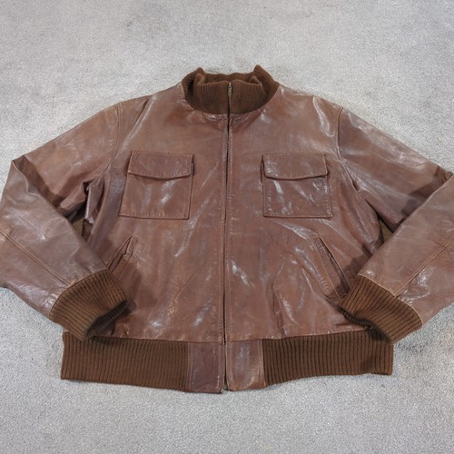 Vintage bomber real leather - vintage,