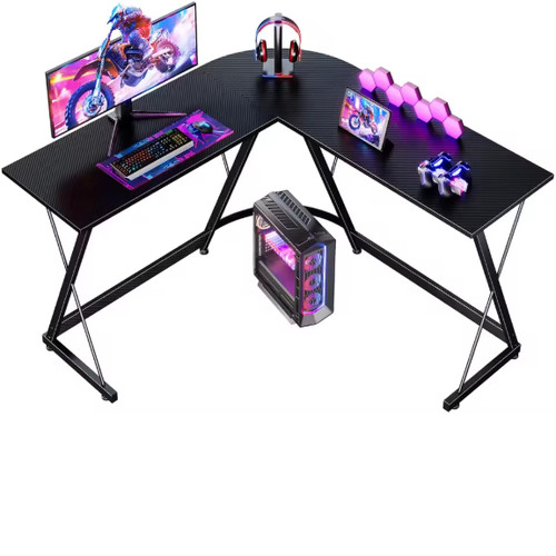 Shaped gaming desk 120x120cm - gaming,