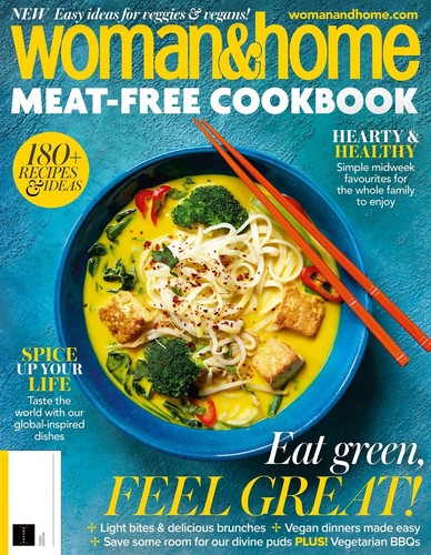 Woman home magazine meat - home,