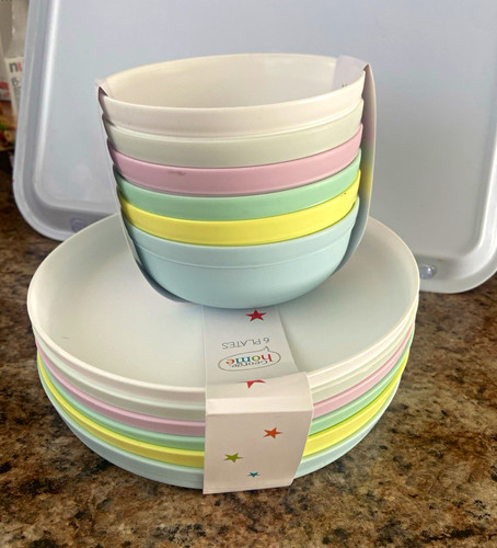 Home piece plastic - home, round