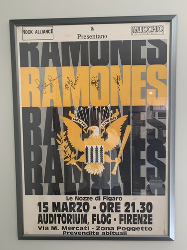 Ramones 1992 italian tour - ramones,