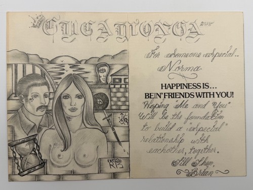 Vintage hand drawn prison - hand,