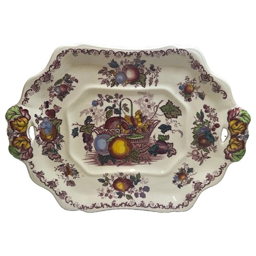 Mason ironstone serving - ironstone,