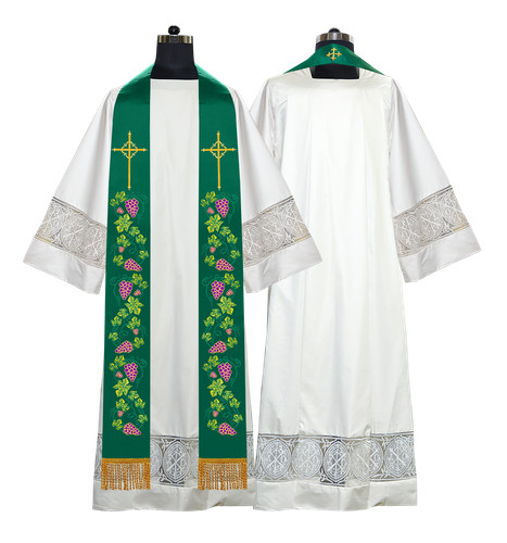 Handcrafted clergy stole with - stole,