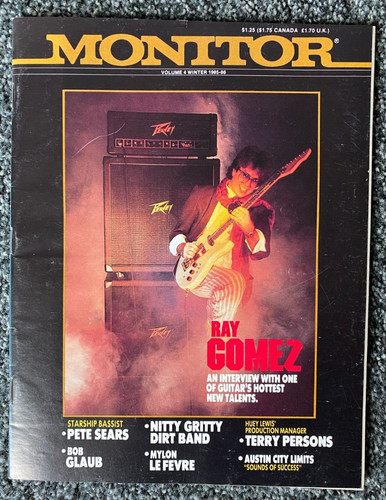 Peavey monitor winter 1985 - peavey, 1985-86