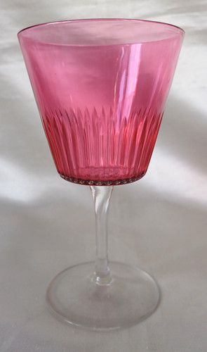 Cranberry bucket bowl narrow - a,