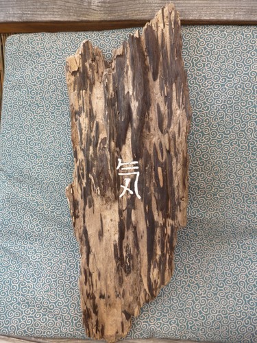 Hand carved driftwood wall - hand,