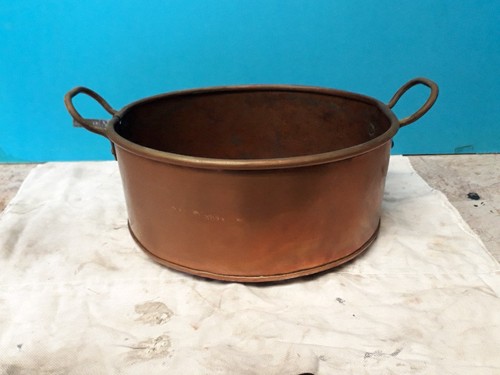 Antique two brass handled - two, oval