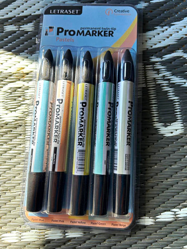 Letraset promarker pastels - letraset,