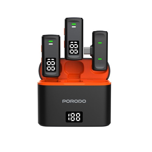 Porodo wireless lavalier - wireless,
