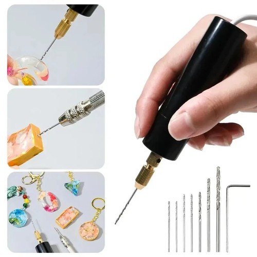 Mini electric drill - electric, rotary