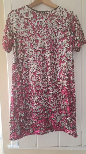Stunning pink glitter - glitter, dress
