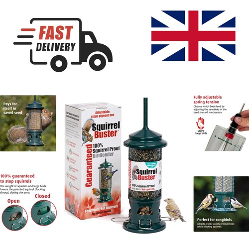 Innovative squirrel proof bird - squirrel,