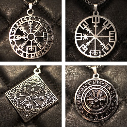 Vegvisir necklace viking - necklace,