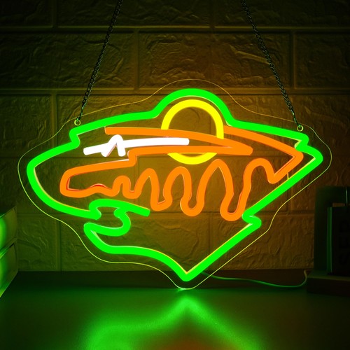 Ice hockey neon - ice,